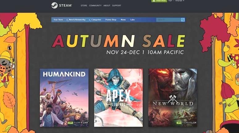 Rebajas de otoño de Steam - Las mejores ofertas, descuentos y juegos gratis