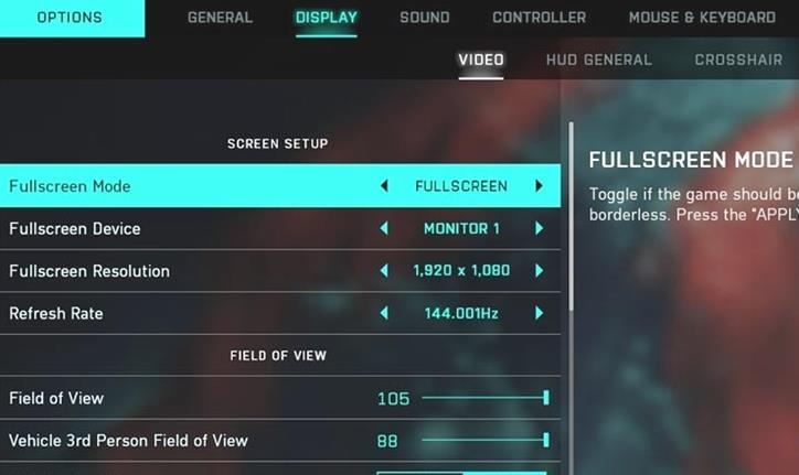 Battlefield 2042 Screen Cut Off Fix - Cómo ajustar el tamaño de la pantalla