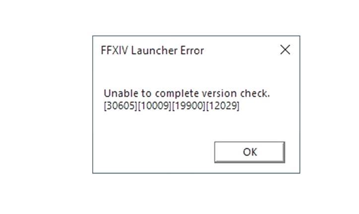 FFXIV Unable To Complete Version Check Fix (2021)