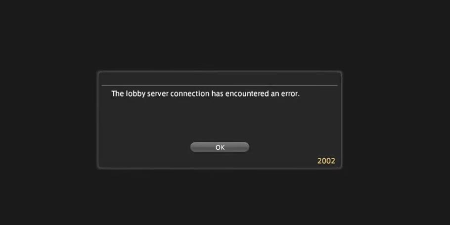 Final Fantasy XIV Lobby Server Error 2002 Fix (December 2021)