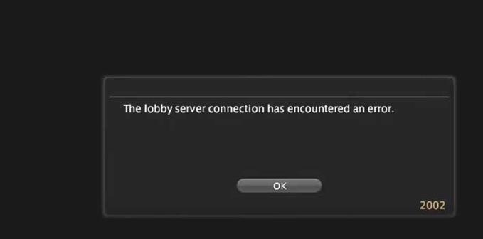 Final Fantasy XIV Lobby Server Error 2002 Fix (December 2021)