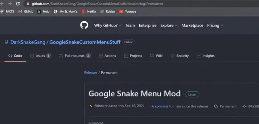 Juego de la serpiente de Google: ¿Cómo conseguir mods?
