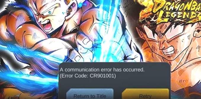 ¿Cómo arreglar el código de error CR901001 de Dragon Ball Legends?