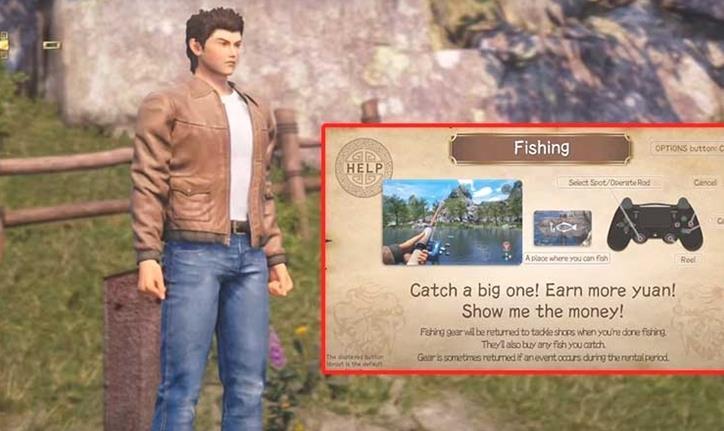 Shenmue 3 Fishing: Cómo conseguir una caña de pescar y atrapar peces