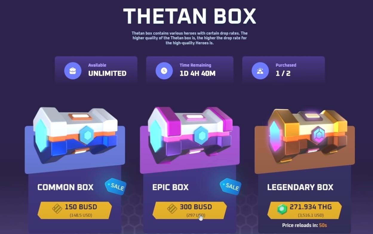 Thetan Arena: ¿Cómo comprar héroes?