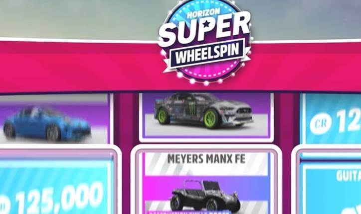 Coches de Forza Horizon 5 con la ventaja Super Wheelspins