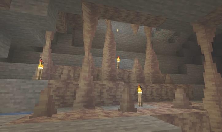 Cómo encontrar cuevas de piedra de goteo en Minecraft 1.18
