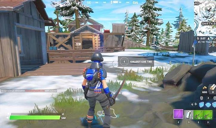 Guía de localizaciones del mapa COG del capítulo 3 de Fortnite