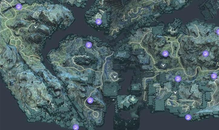 Campaña de Halo Infinite Todas las ubicaciones del mapa del armario de la armadura de Mjolnir
