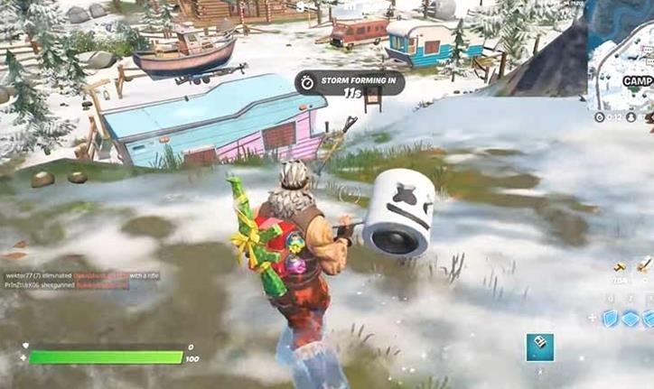 Cómo conseguir pies helados en Fortnite Winterfest 2021