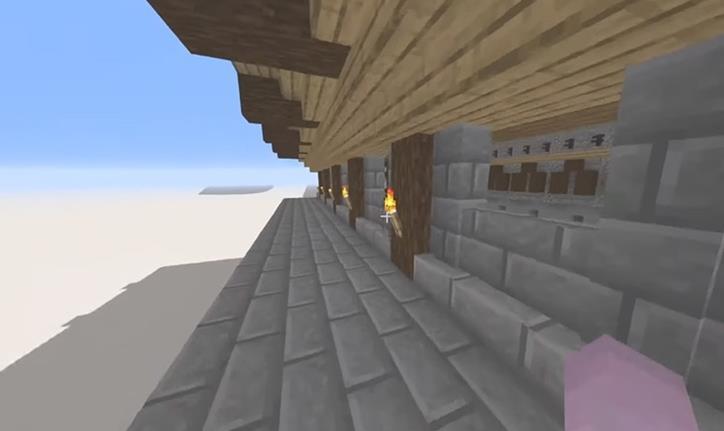 Cómo hacer un muro medieval en Minecraft