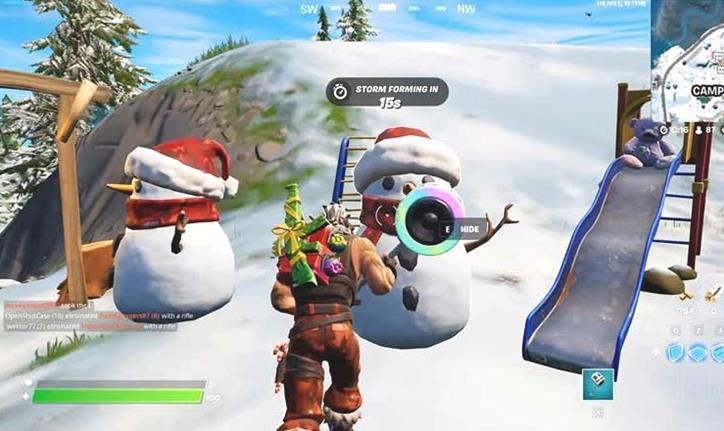 Cómo conseguir pies helados en Fortnite Winterfest 2021