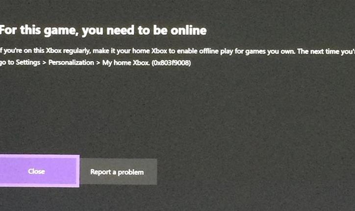 Xbox You Need To Be Online Error Fix