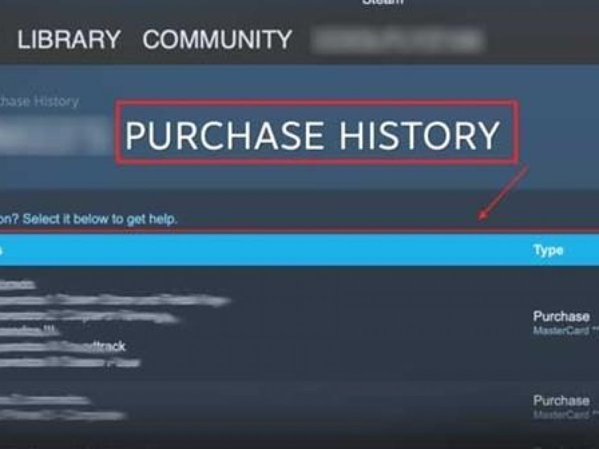 Cómo ver el historial de compras de Steam 