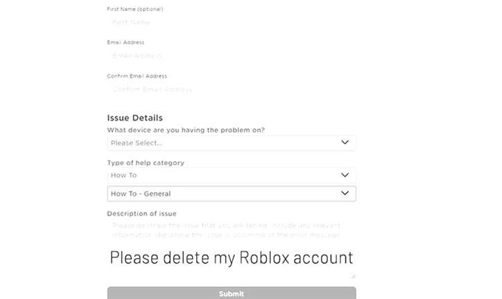 Cómo eliminar una cuenta de Roblox para siempre (respuesta)