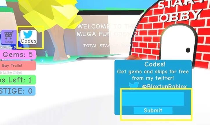Códigos de Mega Fun Obby 2 (Enero 2022) - ¡Saltos y gemas gratis!