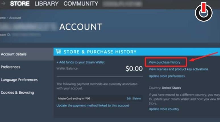 Cómo ver el historial de compras de Steam 