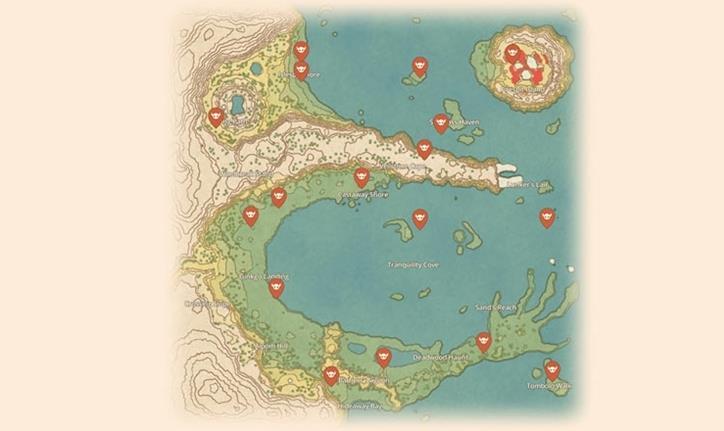 Pokemon Legends Arceus: Ubicaciones de los Pokemon Alfa y cómo atraparlos