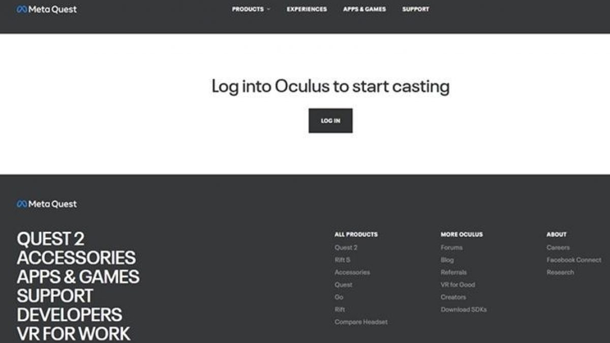 Трансляция Oculus Quest. Трансляция oculus quest 2