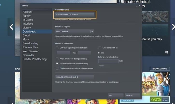 Solución del error Steam Was Unable To Sync Your Files (Steam no pudo sincronizar sus archivos)