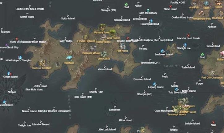 Guía de la isla del Arca Perdida - Todo lo que necesitas saber sobre las islas