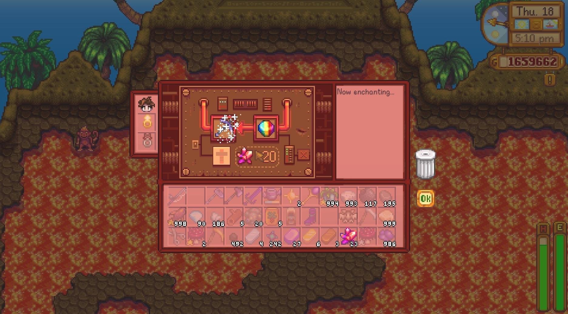 Cómo encantar en Stardew Valley