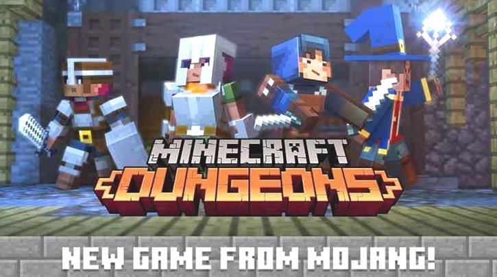 Minecraft: Dungeons llegará a PC y se estrenará en 2019