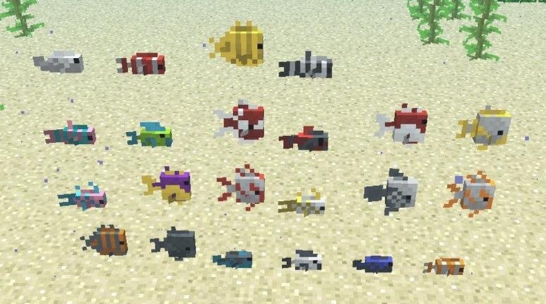Dónde encontrar peces tropicales en Minecraft
