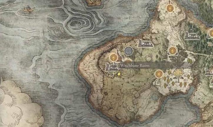 Elden Ring - ¿Dónde encontrar las ruinas de Witchbane?