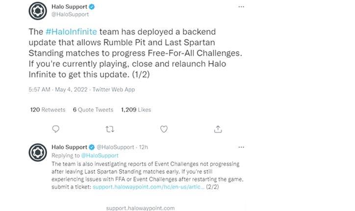 Halo Infinite: Last Spartan Standing Challenges Not Working Fix