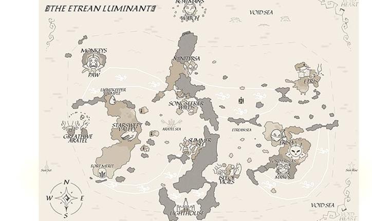 Mapa de Roblox Deepwoken: Todas las localizaciones