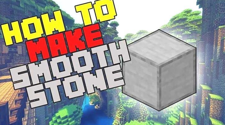 Cómo hacer piedra lisa en Minecraft