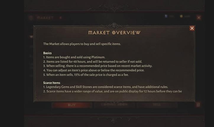 Cómo comprar y vender objetos en Diablo Immortal (Guía de comercio)