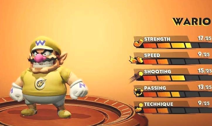 Mario Strikers Battle League: Guía de estadísticas de los personajes