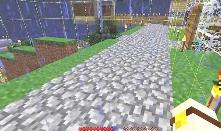 Minecraft: Cómo ver el sistema de cuadrícula de los trozos