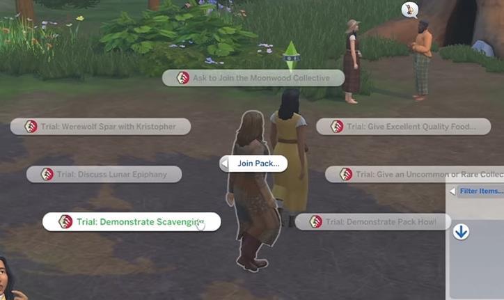Los Sims 4 Hombres Lobo - Cómo unirse a una manada