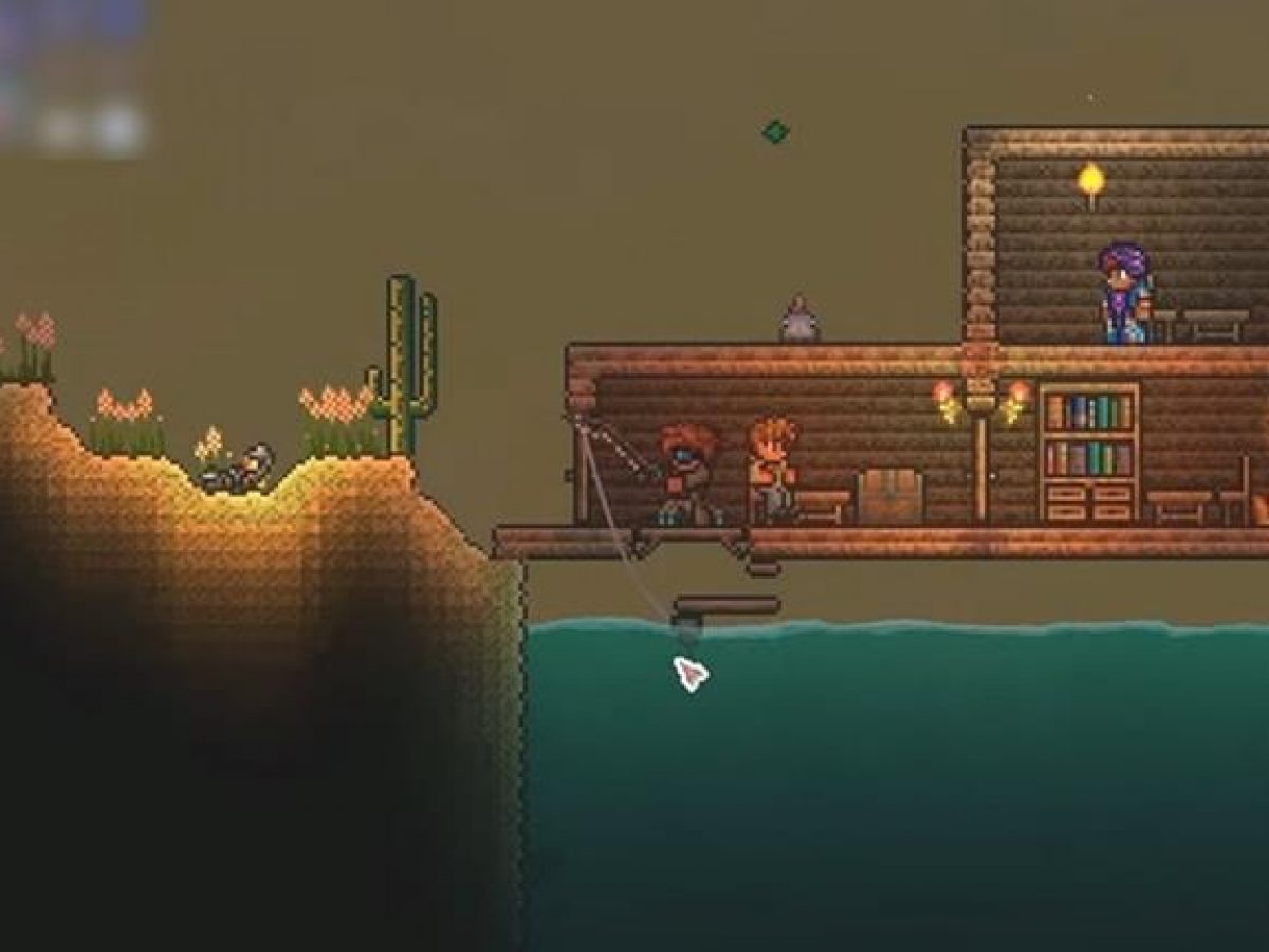 How do you fish in terraria фото 7