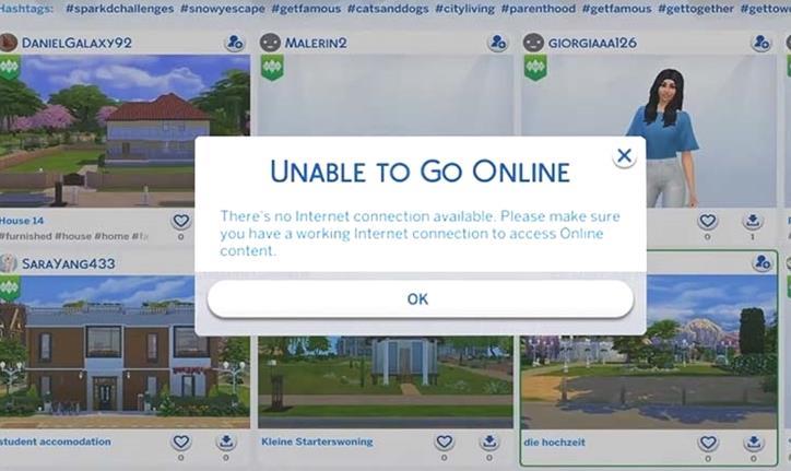 (Arreglar) Los Sims 4 no se conectan a la galería