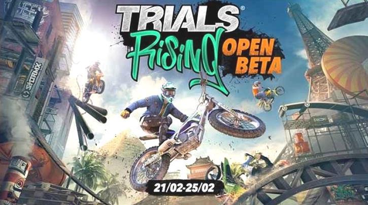 Se confirma la beta abierta de Trials Rising para la próxima semana