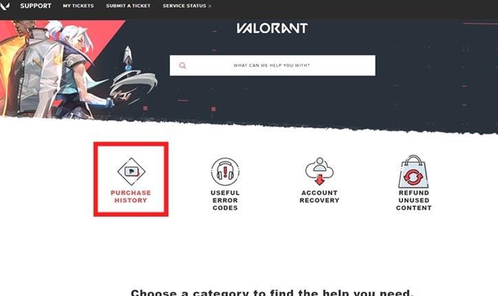 Valorant: ¿Cómo ver su historial de compras?