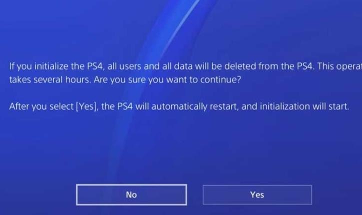 Cómo restablecer la configuración de fábrica de la PS4 (2022)