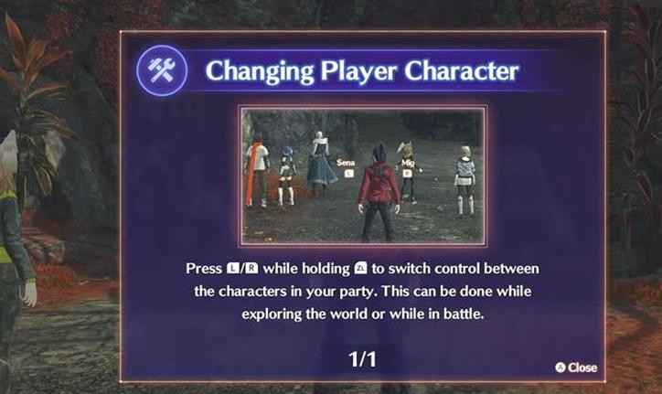 Xenoblade Chronicles 3: Cómo cambiar de personaje