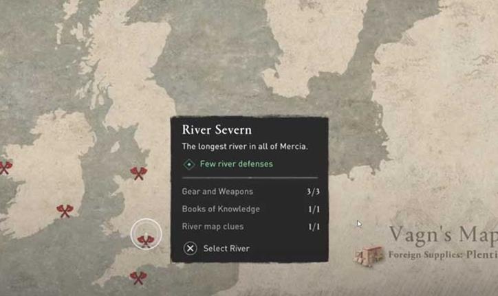 AC Valhalla: Localización del equipo y las armas de All River Severn - Cómo conseguirlas