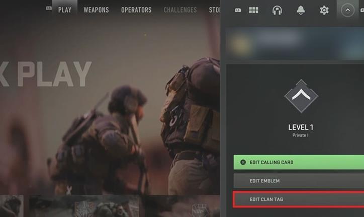 Beta de Modern Warfare 2: Cómo editar tu etiqueta de clan