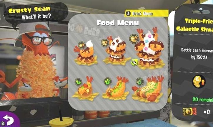 Splatoon 3: Cómo conseguir tickets de comida