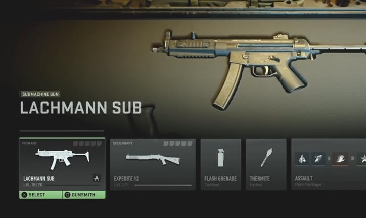 Cómo conseguir el Lachmann Sub MP5 en Modern Warfare 2