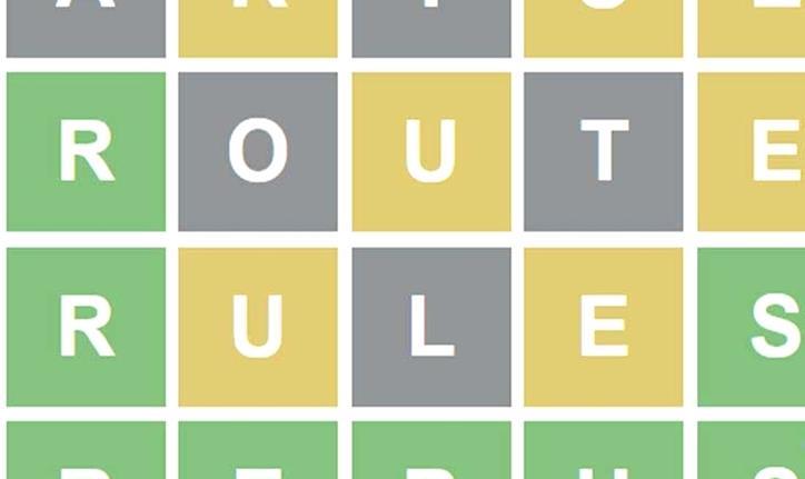 Palabras de 5 letras con 4 vocales para Wordle