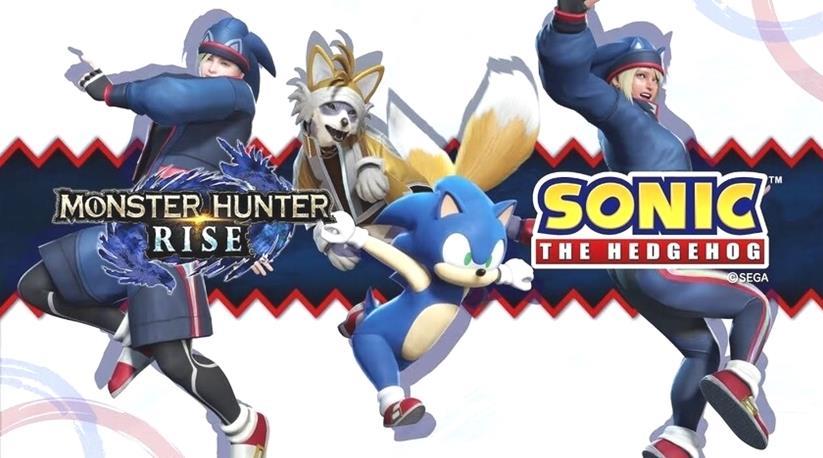 La colaboración de Monster Hunter Rise con Sonic the Hedgehog llegará el 26 de noviembre