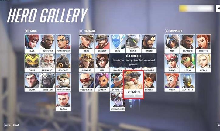 ¿Por qué Torbjorn está bloqueado en Overwatch 2? - ¿Se puede seguir jugando con él?