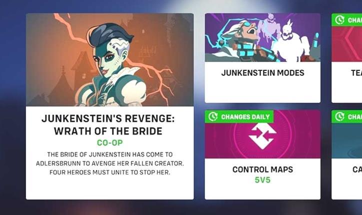 Cómo superar la venganza de Junkenstein La ira de la novia (modo legendario) en Overwatch 2